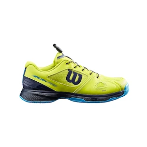 Scarpe da tennis junior Wilson Rush Pro Jr. QL Lime/Navy