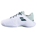 Scarpe da tennis per bambini Babolat Propulse Jr 3 AC Wimbledon White/Dark Green