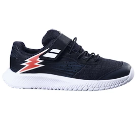 Scarpe da tennis per bambini Babolat Pulsion All Court Kid Black/Fiesta Red