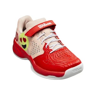 Scarpe da tennis per bambini Wilson Kaos Emo Red Tropical