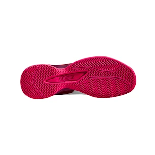Scarpe da tennis per bambini Wilson Rush Pro Jr L White/Beet Red