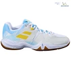 Scarpe indoor da donna Babolat  Shadow Spirit Women White/Light Blue  EUR 42