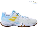Scarpe indoor da donna Babolat  Shadow Spirit Women White/Light Blue  EUR 42