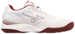 Scarpe indoor da donna Mizuno  Cyclone Speed 4 White/Cabernet