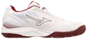 Scarpe indoor da donna Mizuno  Cyclone Speed 4 White/Cabernet