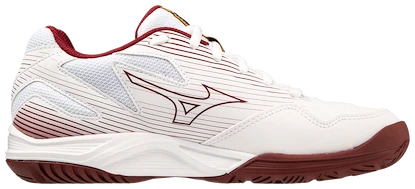 Scarpe indoor da donna Mizuno  Cyclone Speed 4 White/Cabernet