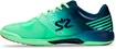 Scarpe indoor da donna Salming  Viper 5 Women Turquoise/Navy