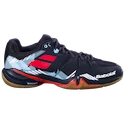 Scarpe indoor da uomo Babolat  Shadow Spirit Men Black/Tomato Red