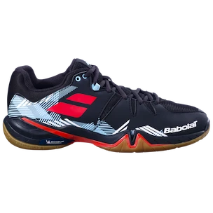 Scarpe indoor da uomo Babolat  Shadow Spirit Men Black/Tomato Red
