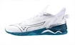 Scarpe indoor da uomo Mizuno  WAVE MIRAGE 5 White/Sailor Blue/Silver