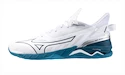 Scarpe indoor da uomo Mizuno  WAVE MIRAGE 5 White/Sailor Blue/Silver