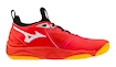 Scarpe indoor da uomo Mizuno  WAVE MOMENTUM 3 Radiant Red/White/Carrot Curl