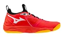 Scarpe indoor da uomo Mizuno  WAVE MOMENTUM 3 Radiant Red/White/Carrot Curl