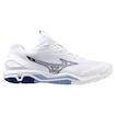 Scarpe indoor da uomo Mizuno  Wave STEALTH 6 White/Bellwether Blue  EUR 40,5