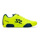 Scarpe indoor da uomo Salming  Hawk 2 Men Fluo Green/Navy