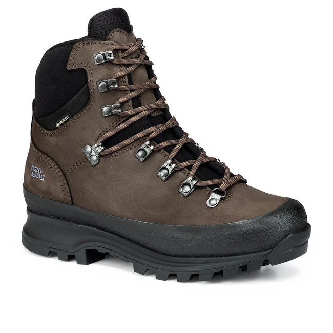 Scarpe outdoor da donna Hanwag Nazcat II  Lady GTX Mocca/Black