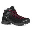 Scarpe outdoor da donna Salewa  WS Alp Mate Mid PTX Black Out/Virtual Pink