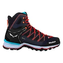 Scarpe outdoor da donna Salewa  WS MTN Trainer Lite Mid Gtx Premium Navy/Blue Fog  UK 6