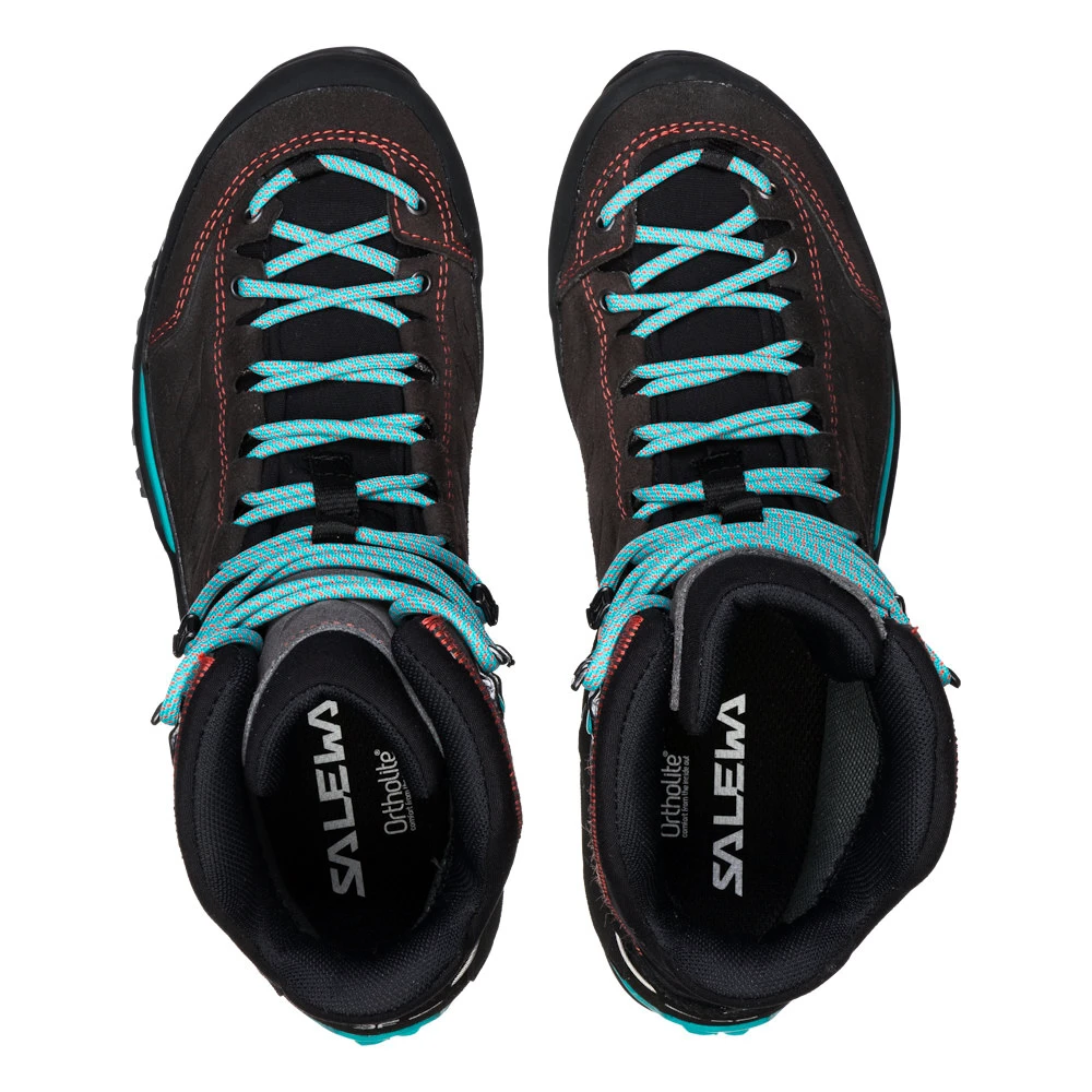 Scarpe outdoor da donna Salewa  WS MTN Trainer Mid GTX Magnet/Viridian Green