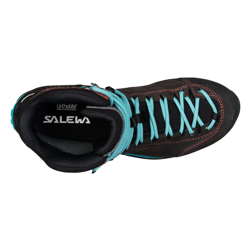 Scarpe outdoor da donna Salewa  WS MTN Trainer Mid GTX Magnet/Viridian Green  UK 8