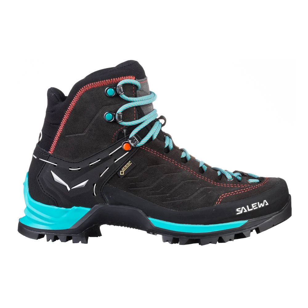 Scarpe outdoor da donna Salewa  WS MTN Trainer Mid GTX Magnet/Viridian Green  UK 8