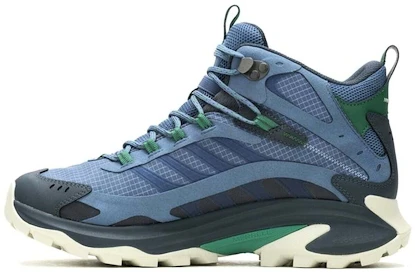 Scarpe outdoor da uomo Merrell  Moab Speed 2 Mid Gtx Steel Blue  UK 11