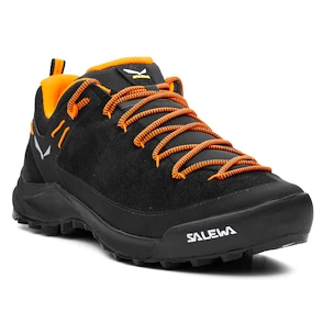 Scarpe outdoor da uomo Salewa  MS WILDFIRE LEATHER Black/Fluo Orange
