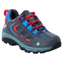 Scarpe per bambini Jack Wolfskin  Vojo Texapore Low Blue / Red