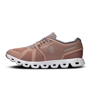 Scarpe per il tempo libero da donna On Cloud 5 Rosebrown/Fog
