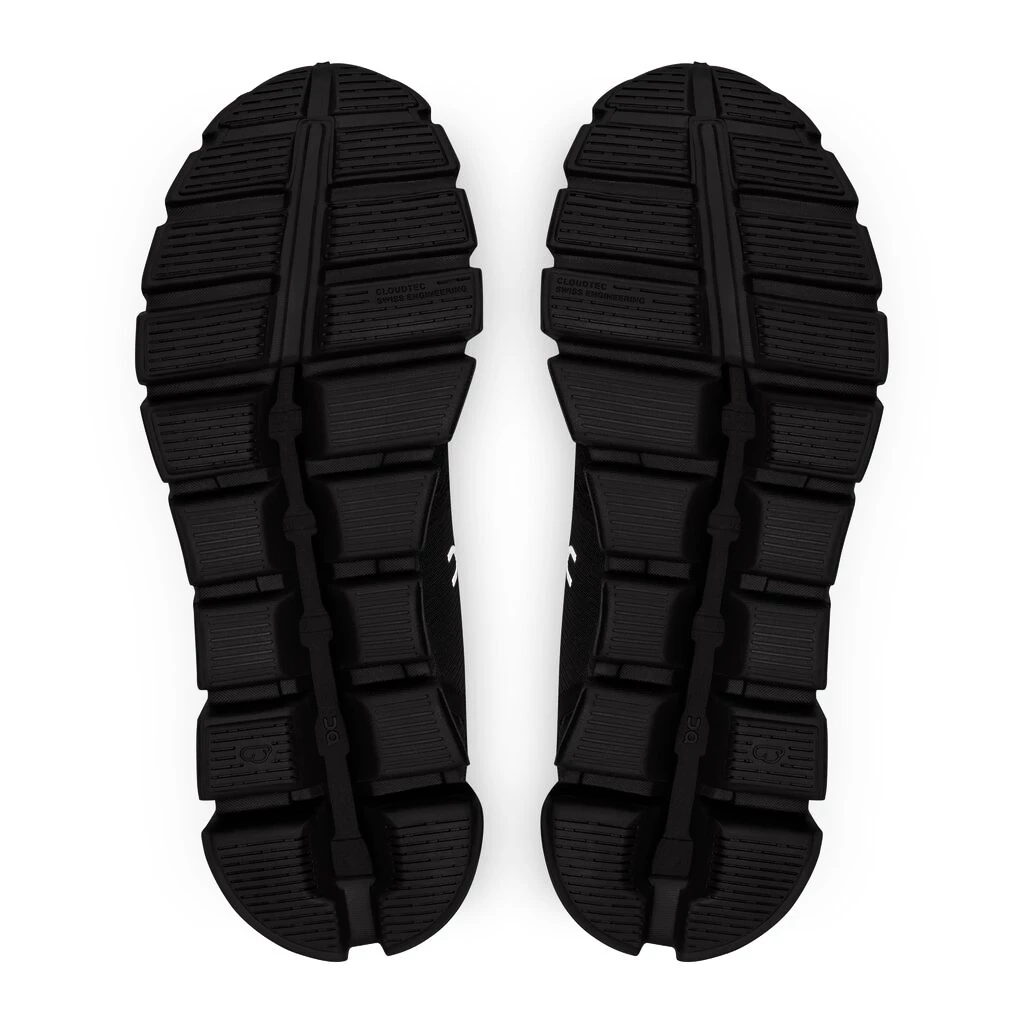 Scarpe per il tempo libero da donna On Cloud 5 Waterproof All Black
