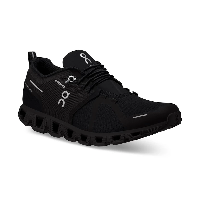 Scarpe per il tempo libero da donna On Cloud 5 Waterproof All Black  EUR 36
