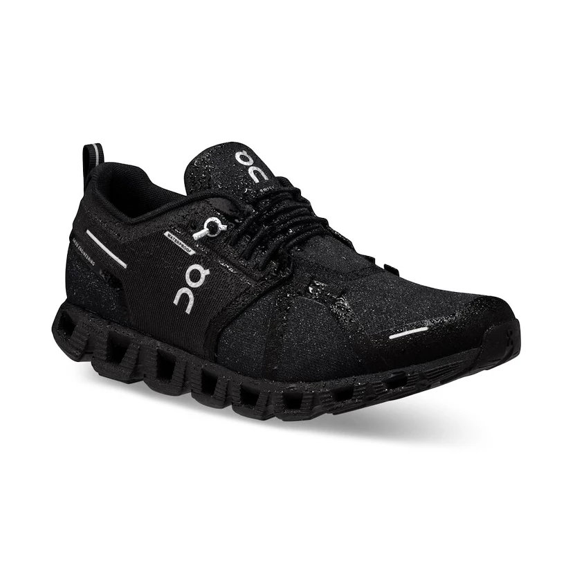 Scarpe per il tempo libero da donna On Cloud 5 Waterproof All Black  EUR 36