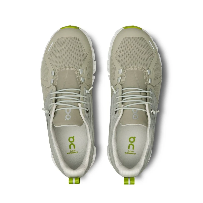 Scarpe per il tempo libero da donna On Cloud 5 Waterproof Chalk/Ice