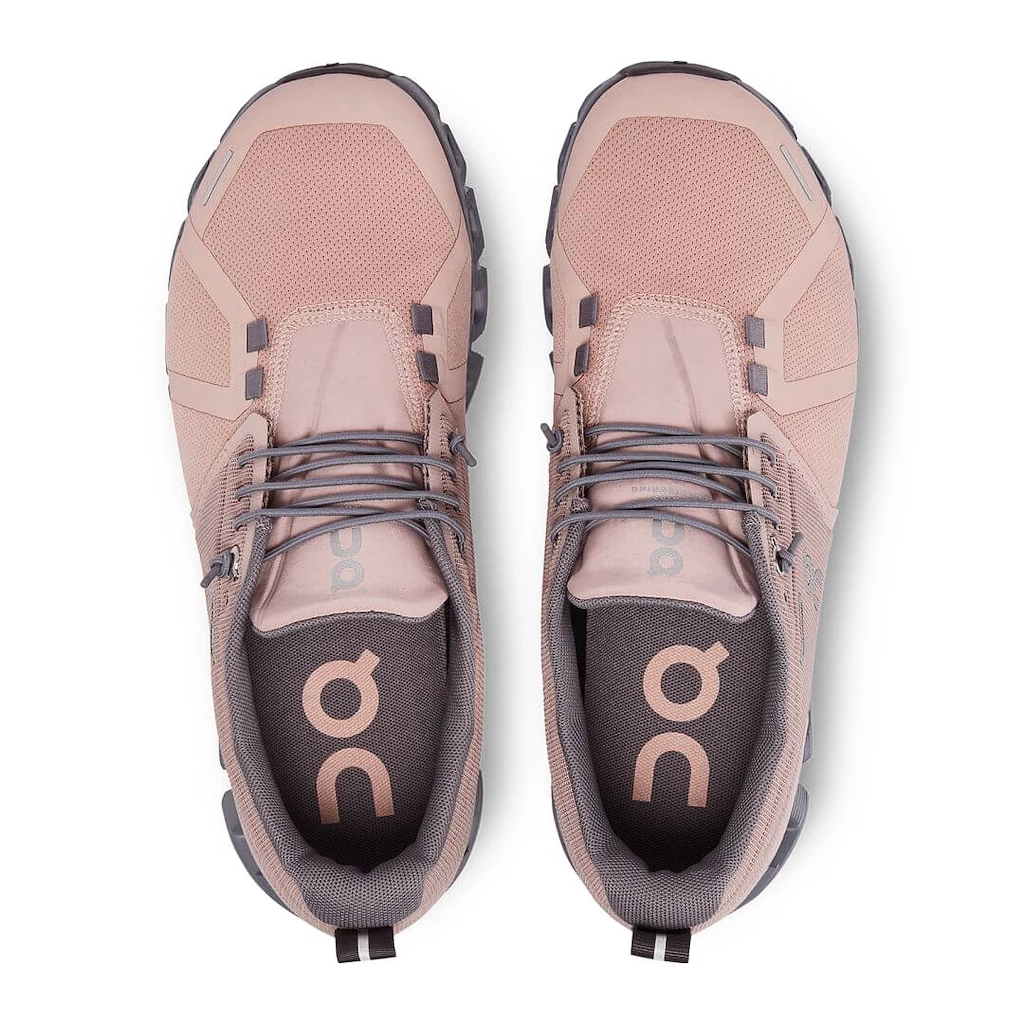 Scarpe per il tempo libero da donna On Cloud 5 Waterproof Rose/Fossil