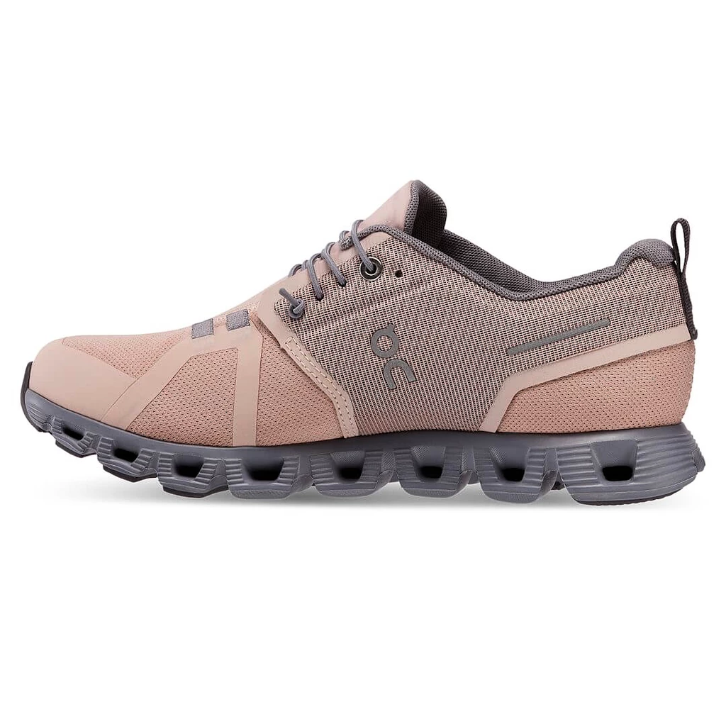 Scarpe per il tempo libero da donna On Cloud 5 Waterproof Rose/Fossil