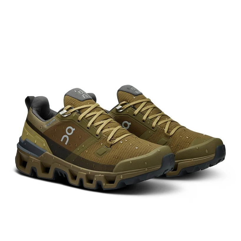 Scarpe per il tempo libero da donna On Cloudwander Waterproof Hunter/Safari