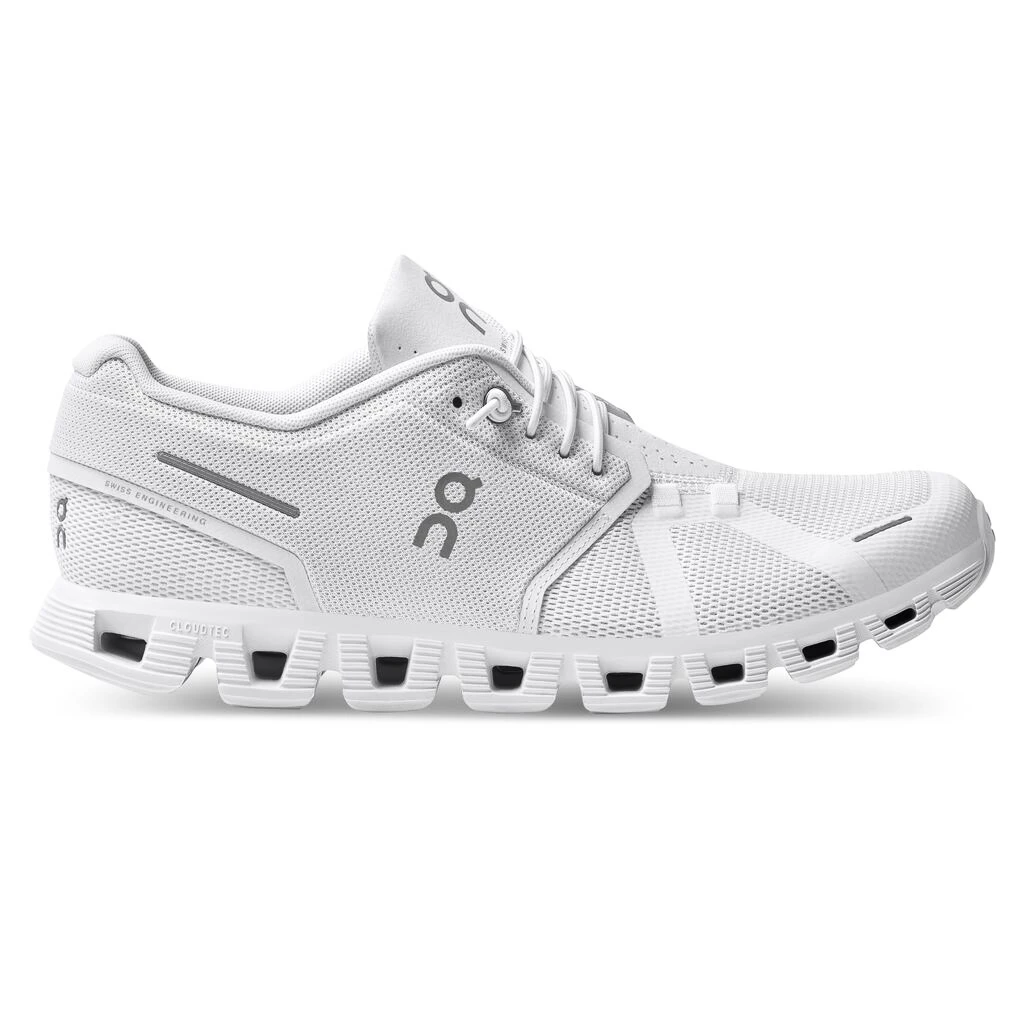 Scarpe per il tempo libero da uomo On Cloud 5 All White  EUR 47