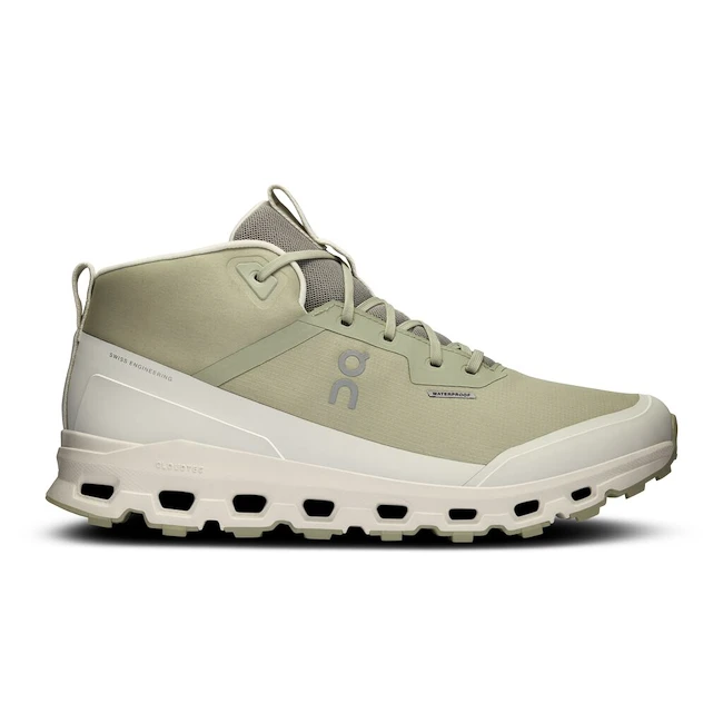 Scarpe per il tempo libero da uomo On Cloudroam Waterproof Chalk/Ice
