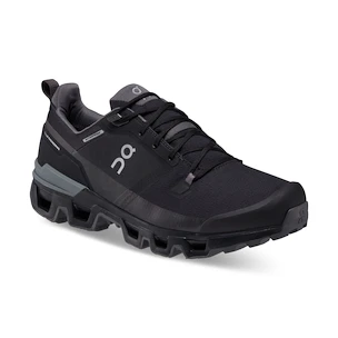 Scarpe per il tempo libero da uomo On Cloudwander Waterproof Black/Eclipse  EUR 41