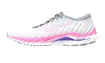 Scarpe running donna Mizuno  Wave Inspire 19 Snow White/High-Vis Pink/Purple Punch  UK 5,5