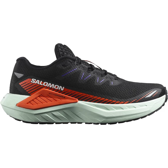 Scarpe running donna Salomon DRX Defy Grvl Black Cherry Tomato Bay Sportega