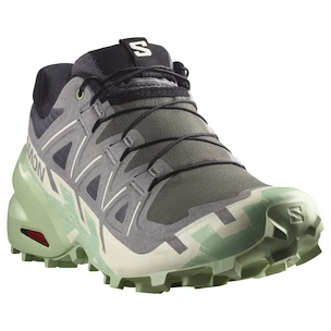 Scarpe running donna Salomon Speedcross 6 Castlerock/Vanilla Ice/Smoke Green
