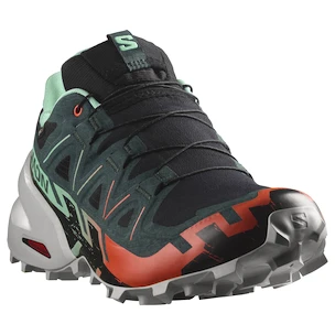 Scarpe running donna Salomon Speedcross 6 Gore-Tex Black/Electric Green/Cherry Tomato