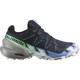 Scarpe running donna Salomon Speedcross 6 Gtx Carbon / Provence / White