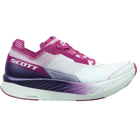 Scarpe running donna Scott Carbon RC White/Carmine Pink