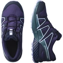 Scarpe running Junior Salomon Speedcross CSWP Grape Wine/Mallard Blue