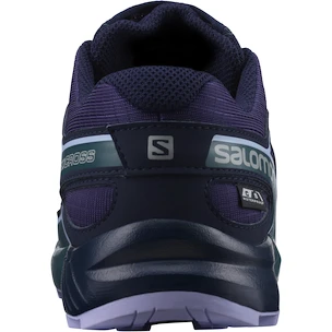 Scarpe running Junior Salomon Speedcross CSWP Grape Wine/Mallard Blue