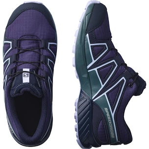 Scarpe running Junior Salomon Speedcross CSWP Grape Wine/Mallard Blue