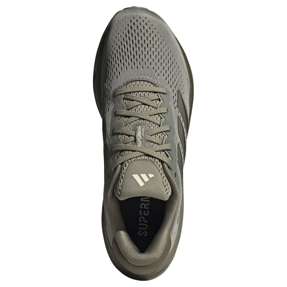 Scarpe running uomo adidas Supernova Stride 2 Silver Pebble/Olive Strata/Alumina