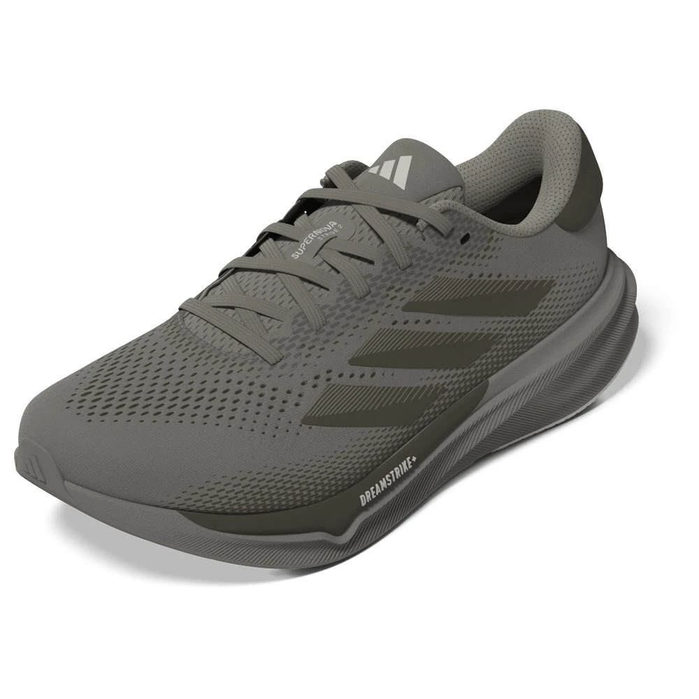 Scarpe running uomo adidas Supernova Stride 2 Silver Pebble/Olive Strata/Alumina